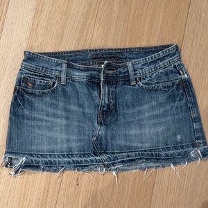 Abercrombie and fitch denim mini skirt excellent condition